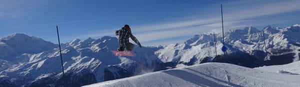 Camp d'hiver international, ski et snowboard, dans les Alpes suisses, à Verbier