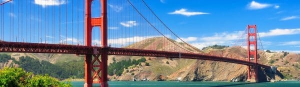 Golden Gate Bridge à San Francisco, Californie, USA