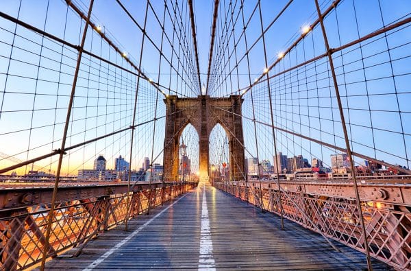 Brooklyn Bridge à décuovrir lors de votre séjour linguistique à New York, USA