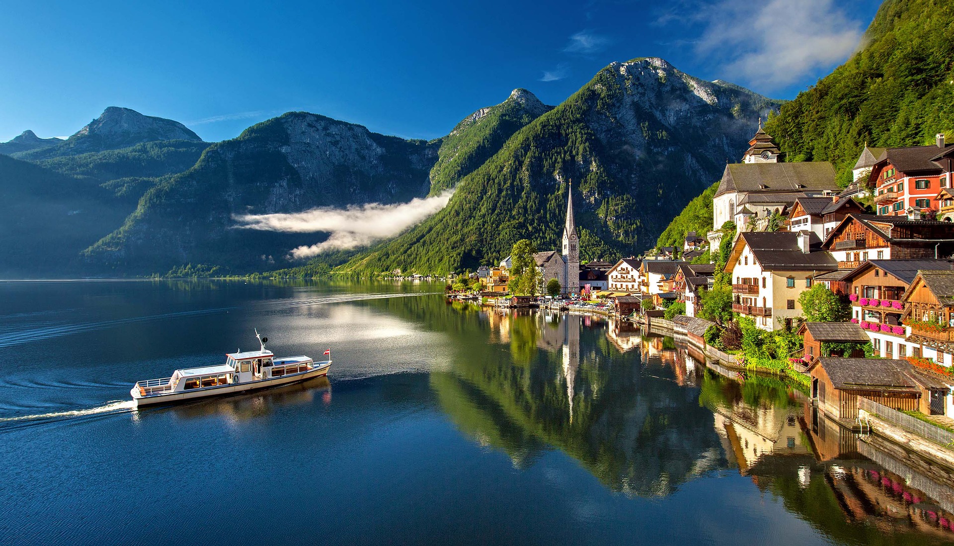 Village autrichien de Hallstatt à découvrir lors de votre séjour linguistique en Autriche