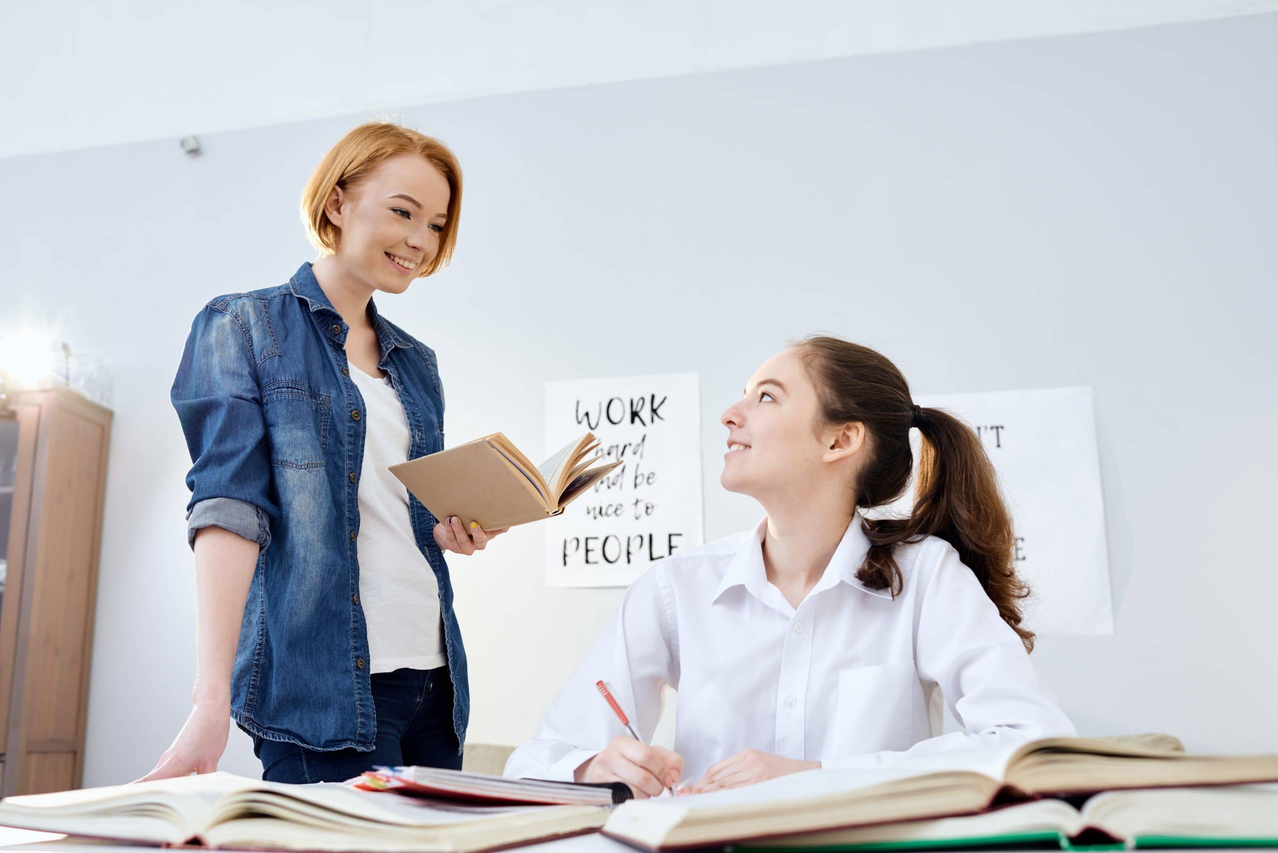 Cours particulier de langue dispensé en immersion chez un professeur