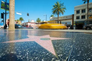Hollywook Walk of Fame à découvrir lors de votre séjour linguistique à Los Angeles aux USA