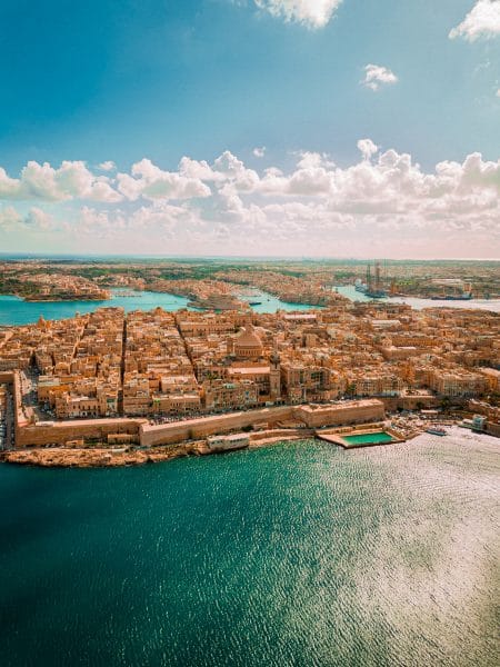 Port de La Valette, à découvrir en séjour linguistique à Malte