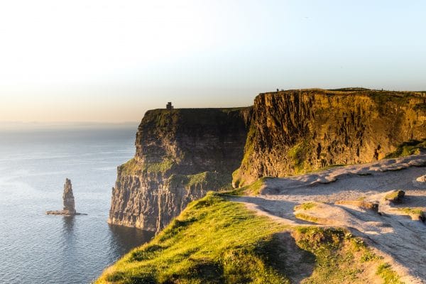 Soirée sur les falaises de Moher, comté de Clare, Irlande