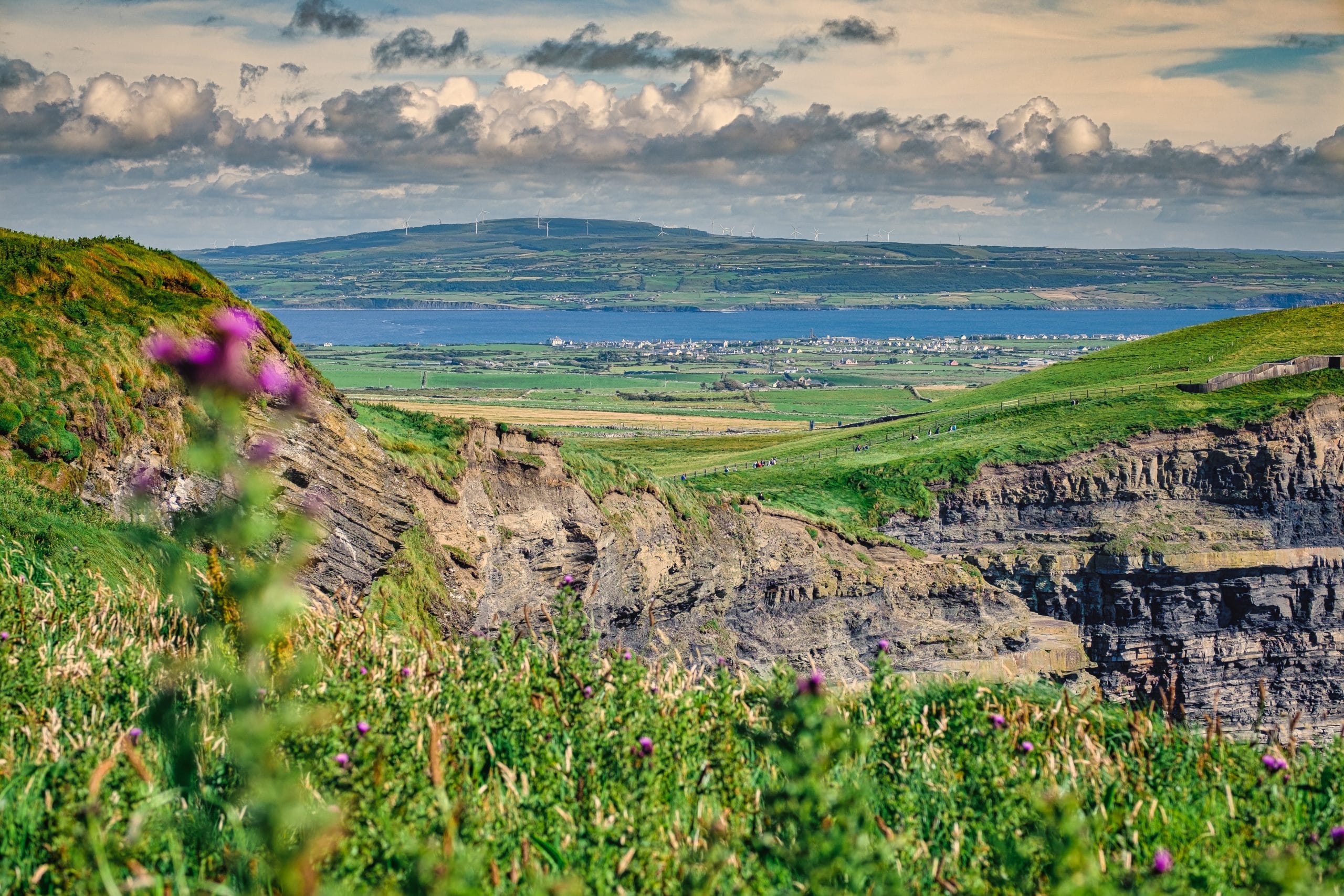 Paysage irlandais à découvrir en voyage linguistique en Irlande