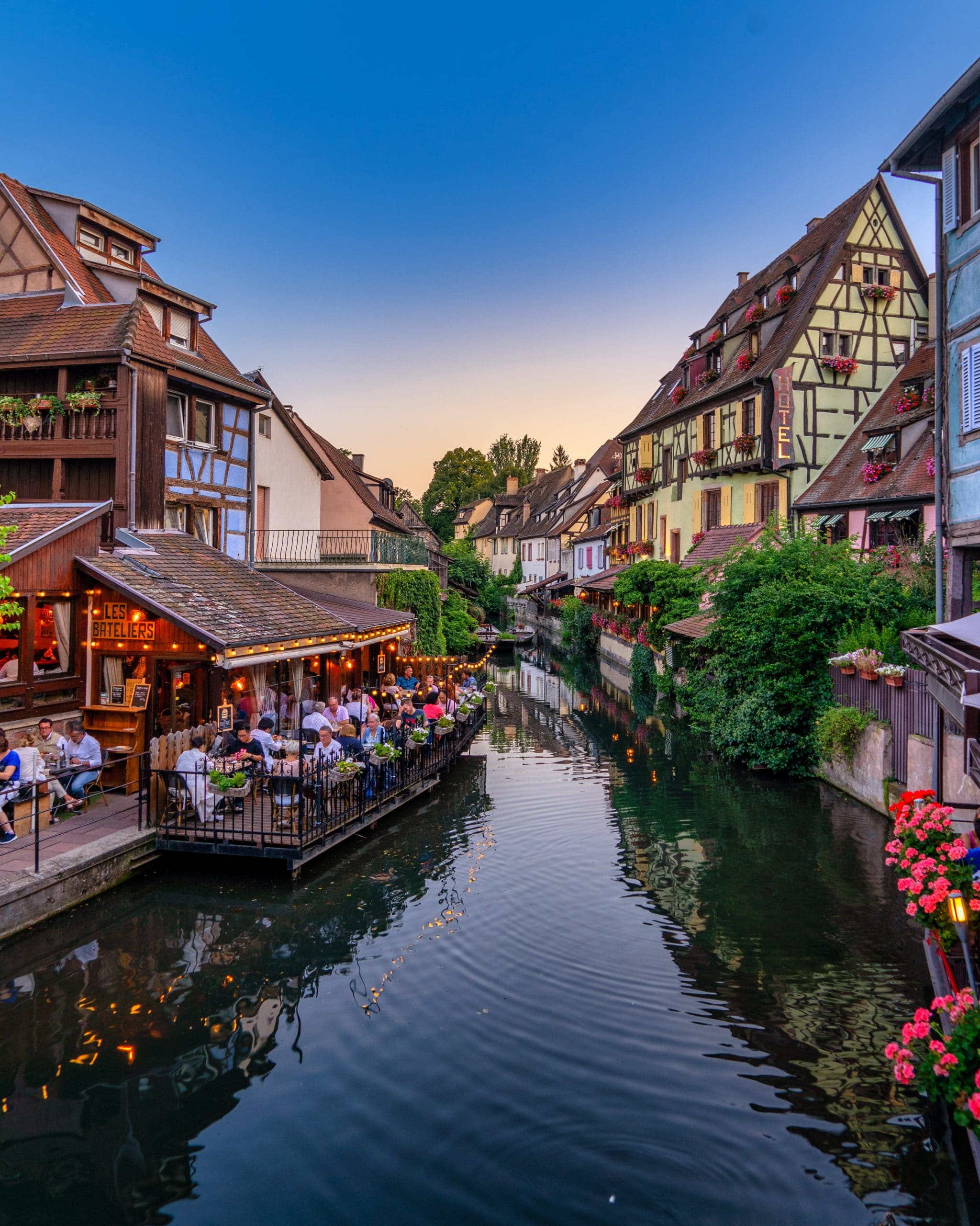 Village pittoresque en Alsace, France