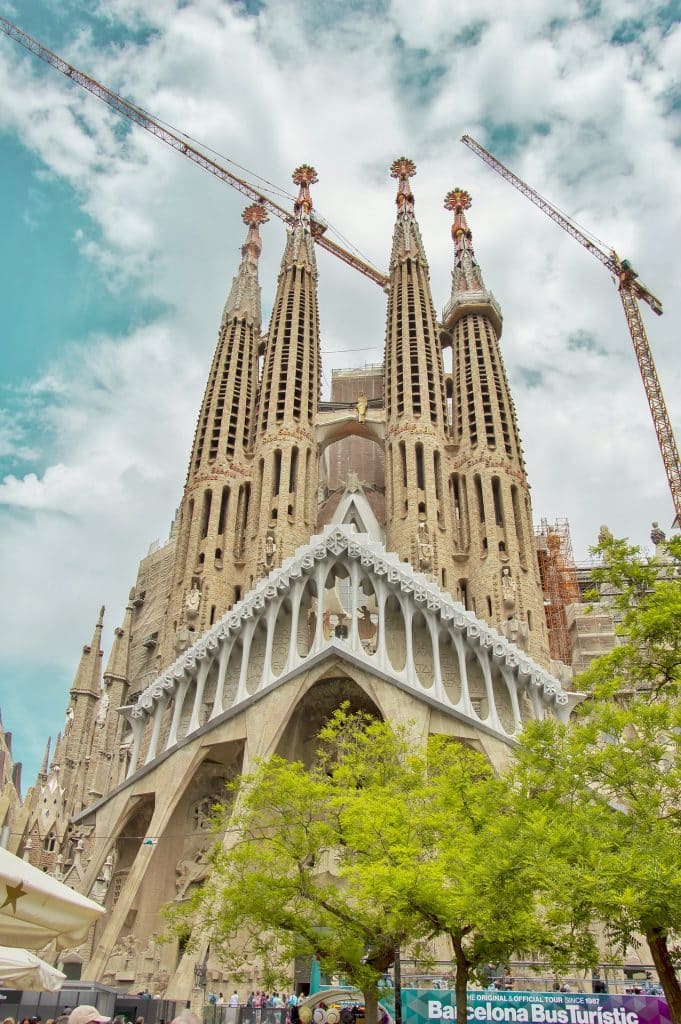 Sagrada Familia à découvrir lors de votre séjour linguistique à Barcelone