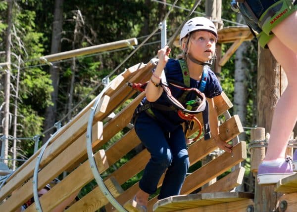 Accrobranche pour les enfants