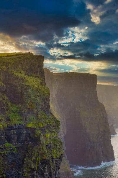 Falaises en irlande