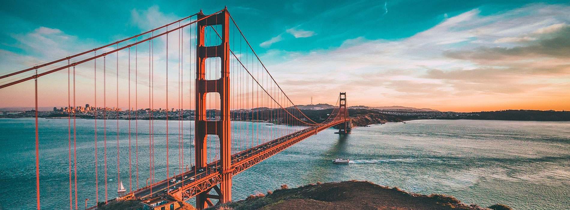 Golden Gate Bridge, célèbre pont de San Francisco à découvrir lors de votre séjour linguistique aux USA