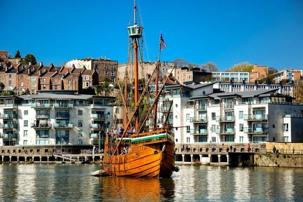 Port de bristol, en Angleterre